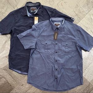 2 pairs of Johnston & Murphy button downs